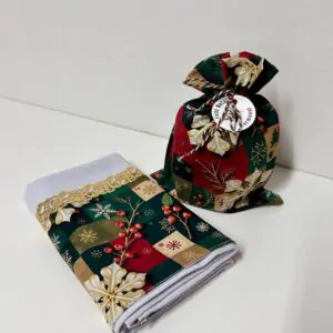 Pano de Copa + Saquinho de Algodão