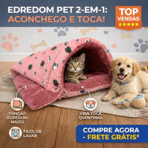 EDREDOM PET QUE VIRA TOCA